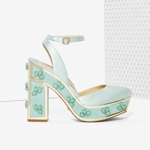 Kat Maconie Elise Satin Platform